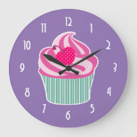 Cupcake rosa WIth Bolinhas Cherry
