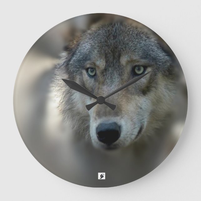 Relógio Grande Custom Large Round Wall Clock (Frente)