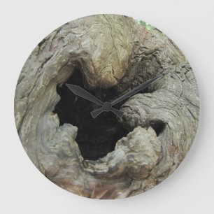 Relógio Grande Cypress Knee Wall Clock