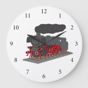 Relógio Grande Dampflokomotive