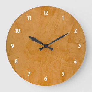 Relógio Grande Dante Faux Concluir Wallclock Redondo