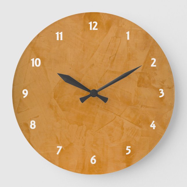 Relógio Grande Dante Faux Concluir Wallclock Redondo (Frente)