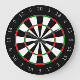 Relógio Grande Dartboard