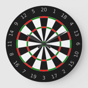 Relógio Grande Dartboard