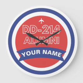 Relógio Grande DD-214 Reforma Personalizada da Força Aérea dos Al