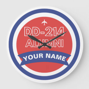 Relógio Grande DD-214 Reforma Personalizada da Força Aérea dos Al