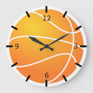 Relógio Grande de Basquete