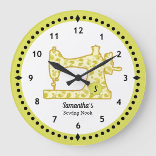 Relógio Grande de Paisley Chartreuse