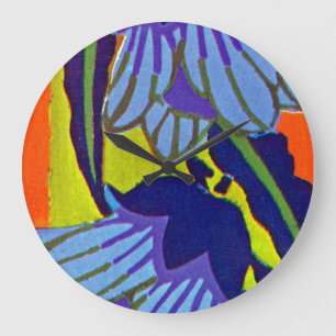 Relógio Grande Deco de Arte de Seguy #4 em Emporio Moffa