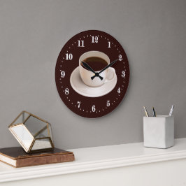 Relógio Grande decor de bar de café