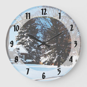 Relógio Grande Depois da tempestade de neve