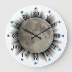 Relógio Grande Der Mond, la lune, la luna, lua Uhr