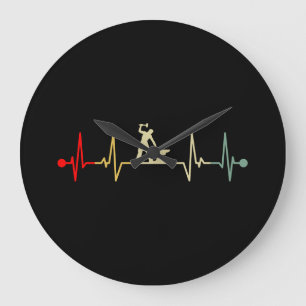 Relógio Grande Design de pulsação mais rápida