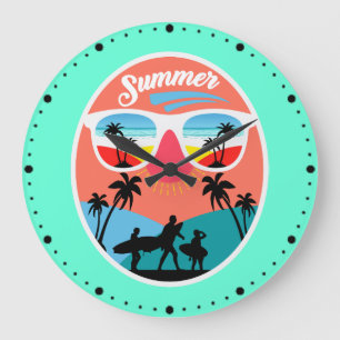 Relógio Grande Design de Verão Vintage-68265