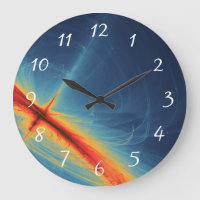 Design do azul e do abstrato da laranja