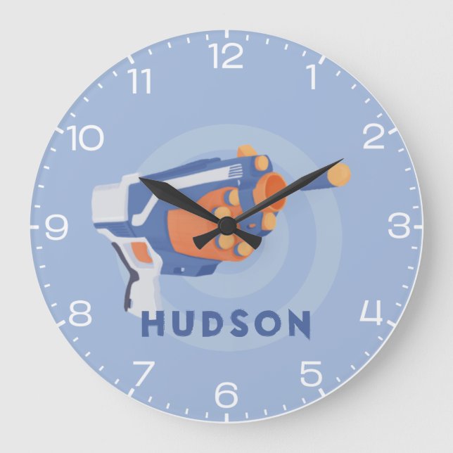 Relógio Grande Design personalizado de espuma dardo (Frente)