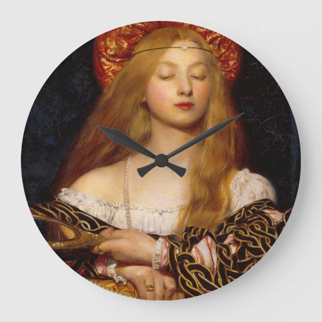 RELÓGIO GRANDE DESIGNER DE CUSTO DE FASHION DE BELEZA VANITÁRIA (Frente)