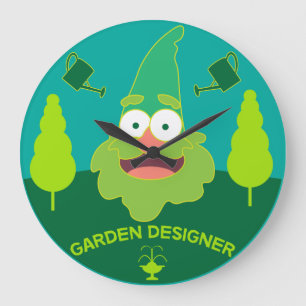 Relógio Grande Designer de jardim Design de jardinagem Mug Gard