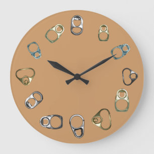 Relógio Grande Detector Metálico Tabuleiros de Puxação Tesoura