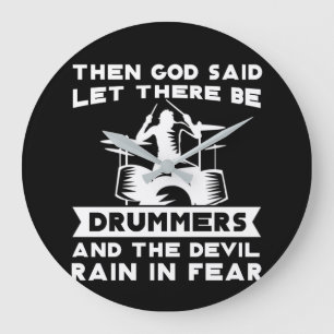 Relógio Grande Deus Disse Que Havia Drummers Devil Ran