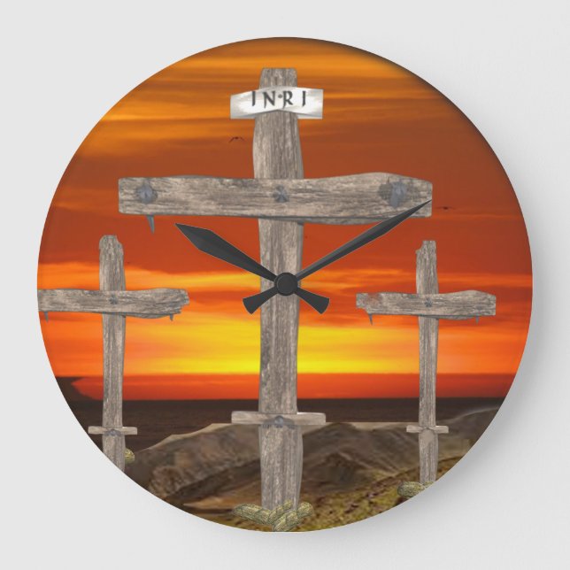 Relógio Grande deus é amor (Frente)