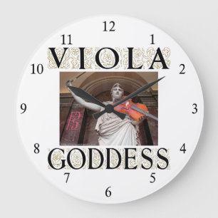Relógio Grande Deusa da viola
