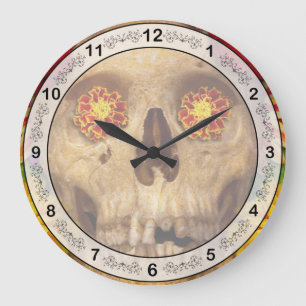 Relógio Grande Dia de los Muertos - Dia dos Mortos.jpg