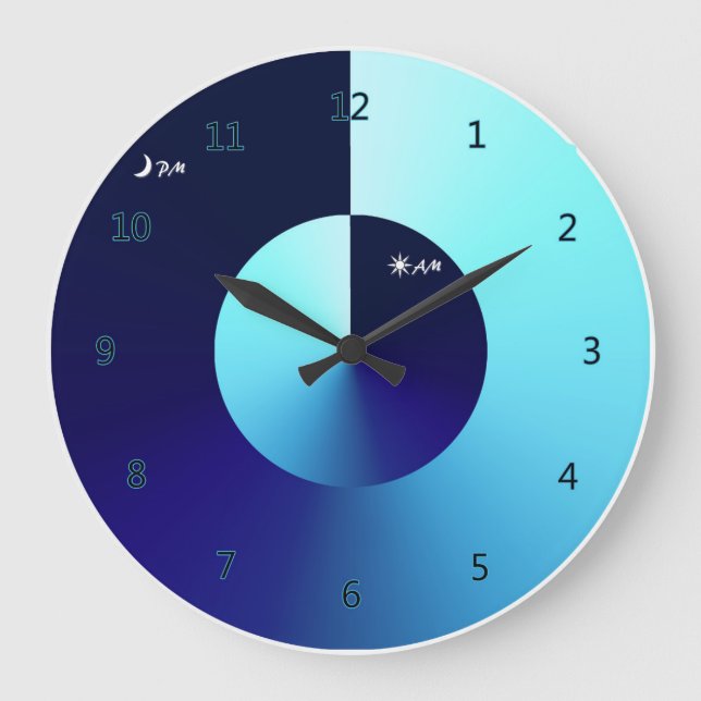 Relógio Grande Dia & noite (Frente)