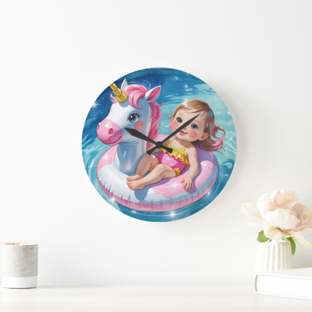 Relógio Grande Dias de piscina (Lar)