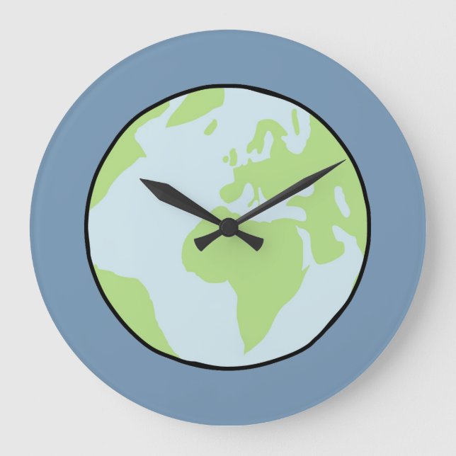 Relógio Grande Die Erde  (Frente)