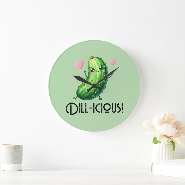 Relógio Grande Dill-icioso (Lar)