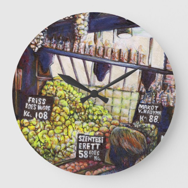 Relógio Grande Dimensões da curiosidade (Frente)