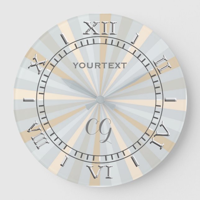 Relógio Grande Discagem de Roda Clássica de Rodagem Clássica com  (Frente)