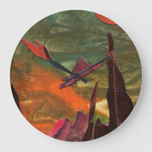 Relógio Grande Do "formulários de vida estrangeiros dos pássaro