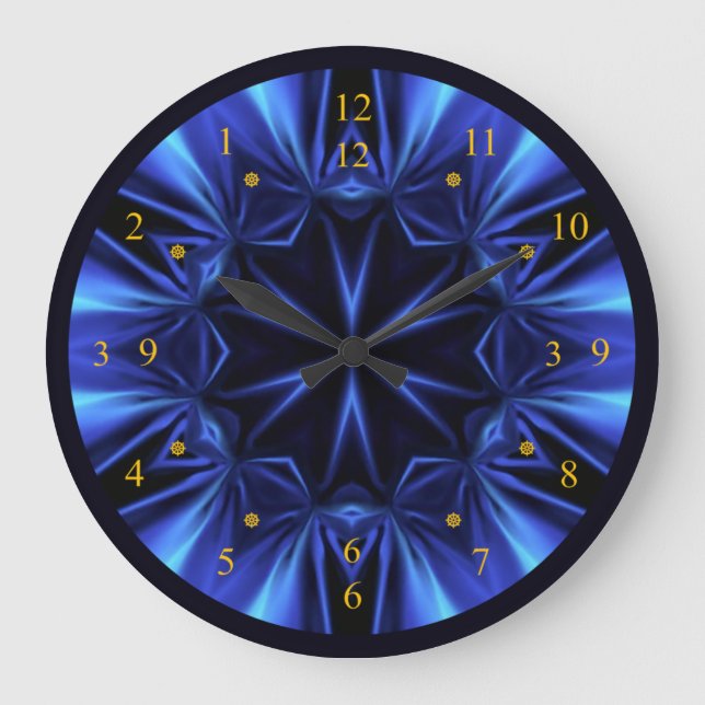 Relógio Grande Dobra de Tempo Azul V1 ~ Máquina de Tempo ~ (Frente)