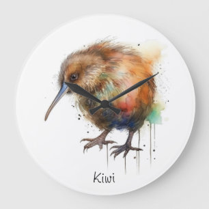 Relógio Grande Doce Kiwi, personalizado