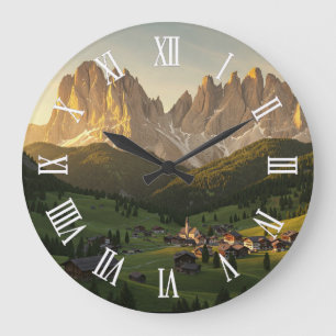 Relógio Grande Dolomitas Viagem Itália