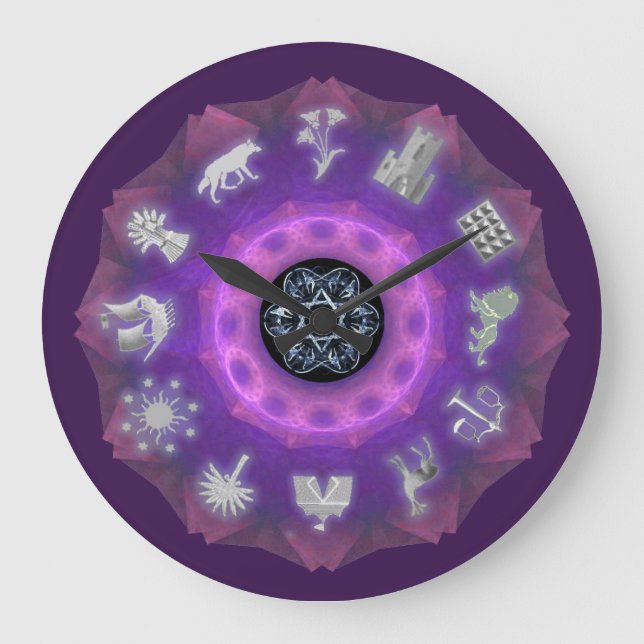 Relógio Grande Doze tribos (Frente)