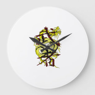 Relógio Grande Dragon Warrior