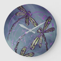 Dragonfly Purple Night Fliting