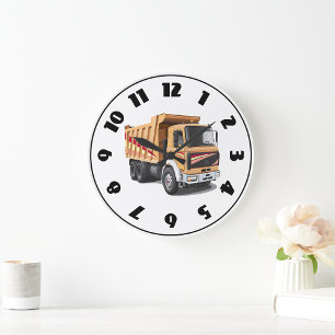 Relógio Grande Dump Truck Clock
