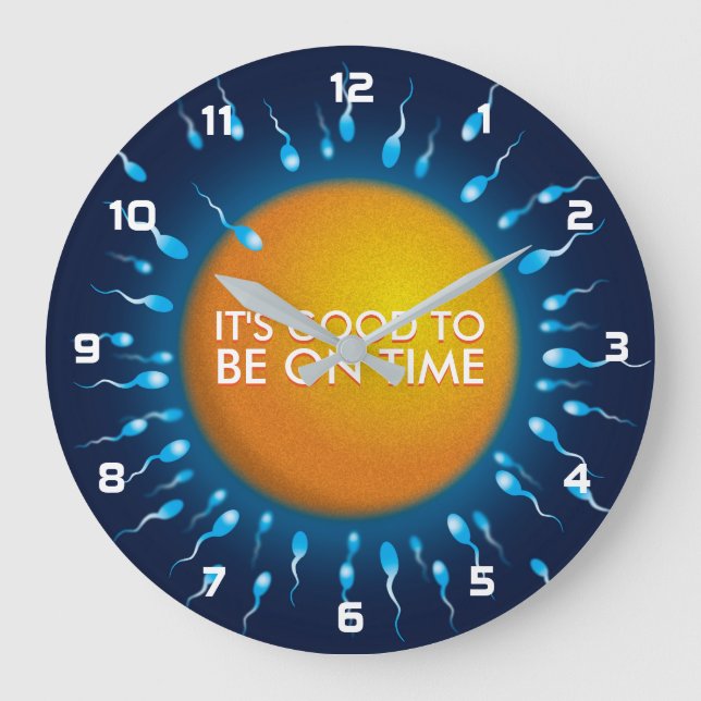 Relógio Grande É BOM ESTAR NA HORA DA Ciência (Frente)