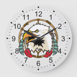 Relógio Grande Eagle Dreamcatcher