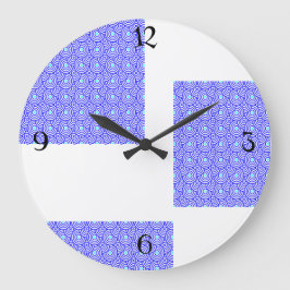 Relógio Grande Echo Waves