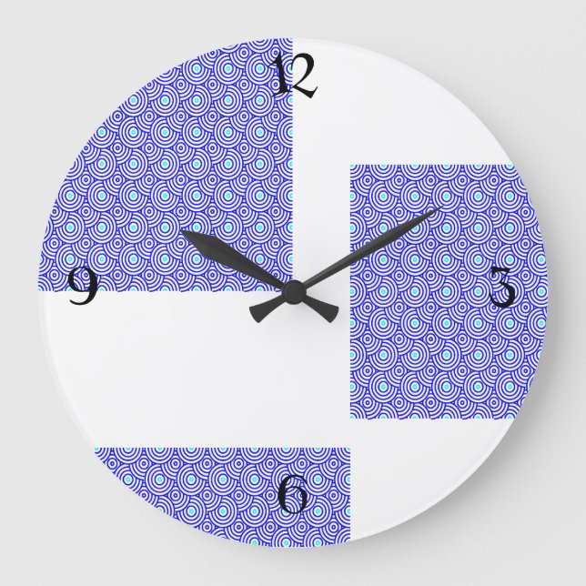 Relógio Grande Echo Waves (Frente)