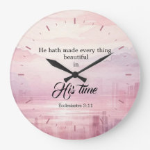 "Ele Fez Tudo Bela" Aquarela Sunset