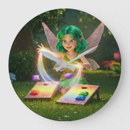 Relógio Grande Elegante Fairy Chá de casamento