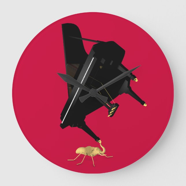 Relógio Grande Eleph-Ant poderoso (Frente)