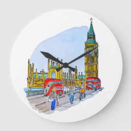 Relógio Grande Elizabeth Tower, aka Big Ben