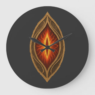 Relógio Grande Emblema da Fantasia do Senhor das Trevas do Olho d